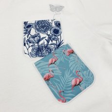 画像1: Custom-Pocket ダブル ワンポイント刺繍入り (1)