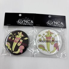 画像1: CYNCA スタンダード缶バッジ 食虫植物選べる3個セット (1)