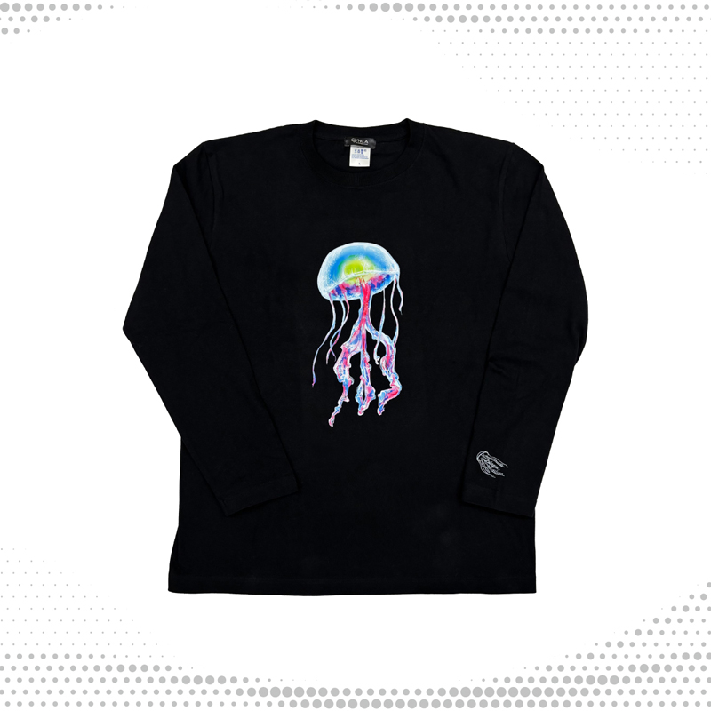 CYNCA L/S Tシャツ クラゲ